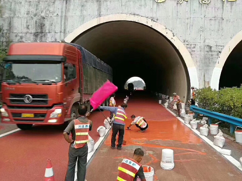 KETCH高速公路彩色防滑路面